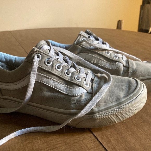 Vans gray sneakers, size 7.5 - Picture 4 of 7